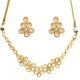 Handmade Floral Kundan Choker Necklace Set